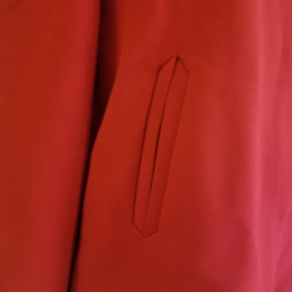 🎉☄💖Host pick💖☄🎉NWT NEW ZARA Red jacket with statement 2 Big buttons - Picture 6 of 13